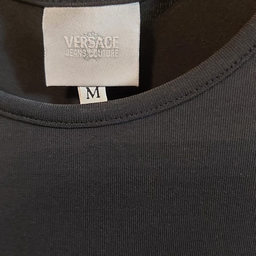 Versace Womens Rhinestone TShirt - Picture 5 of 6